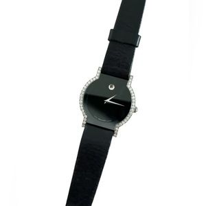 MOVADO HORIZON 18K DIAMOND WATCH